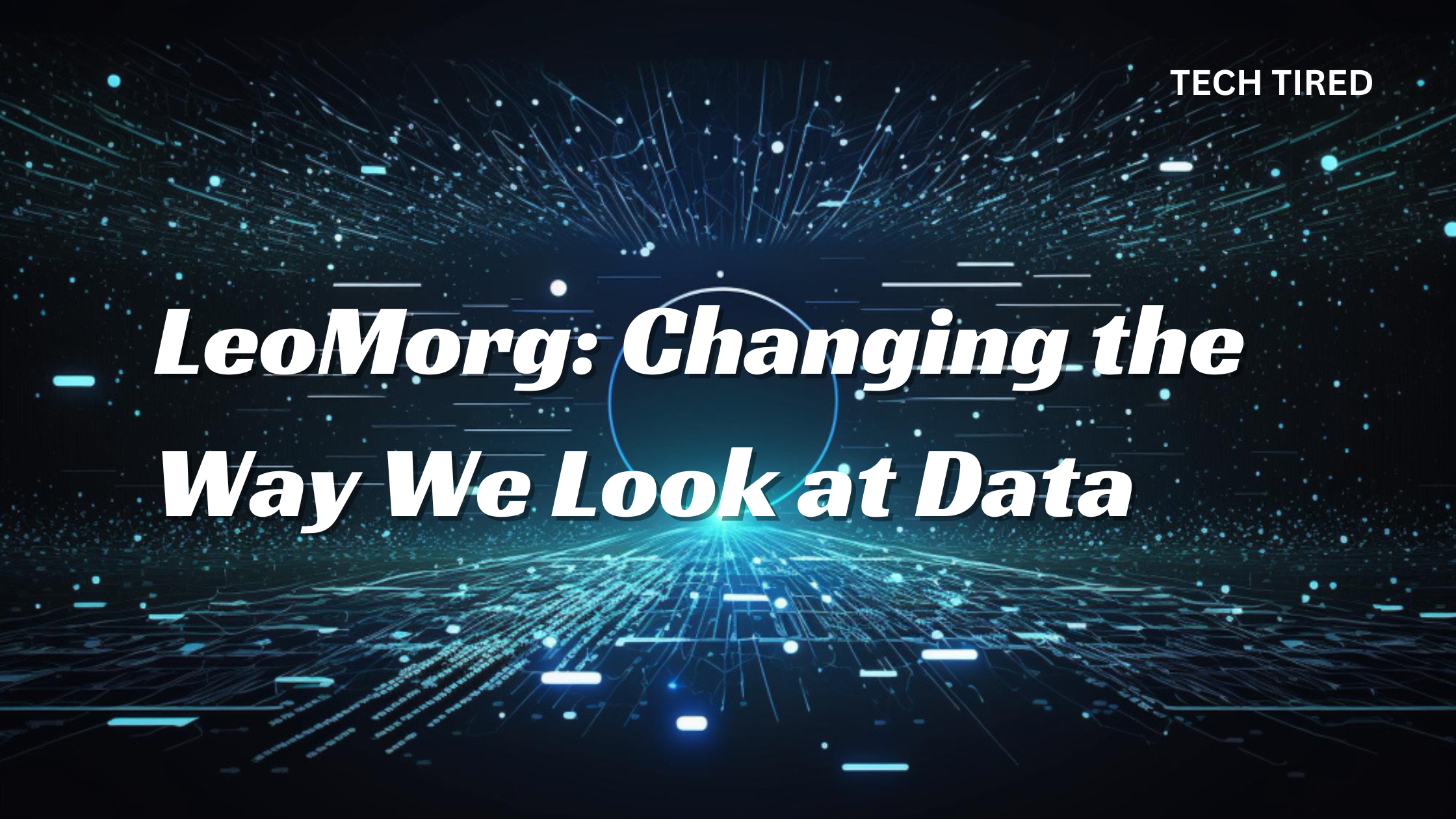 LeoMorg: Changing the Way We Look at Data