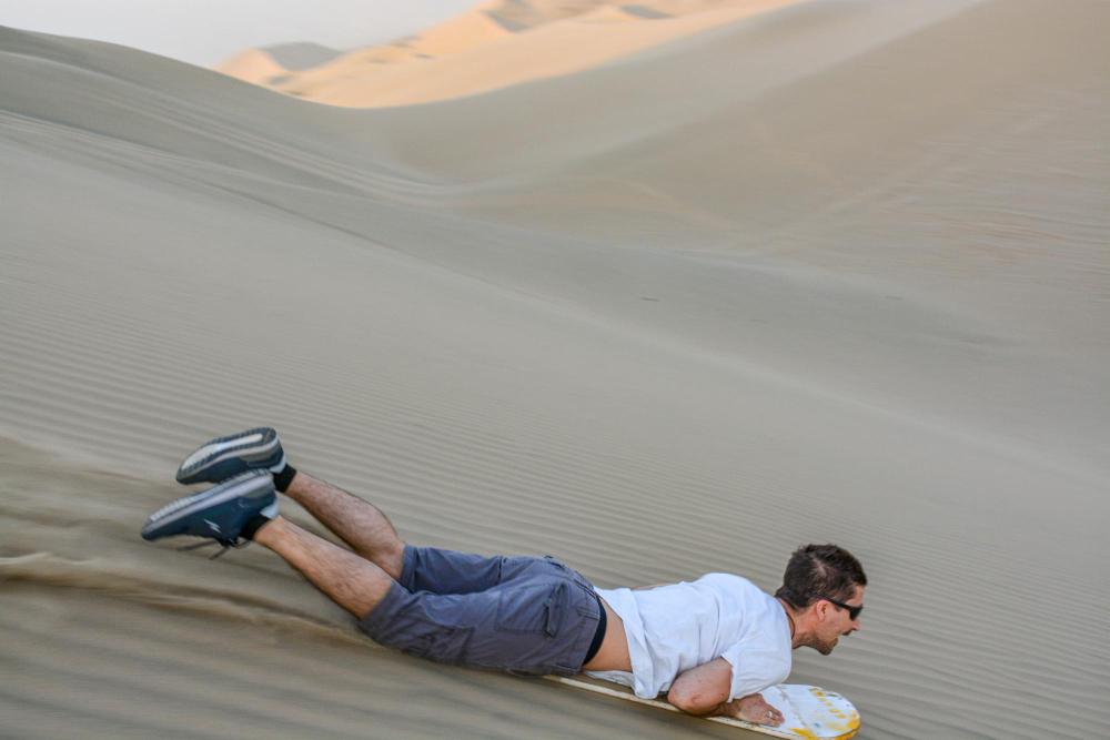 Sandboarding: Surfing the Dunes