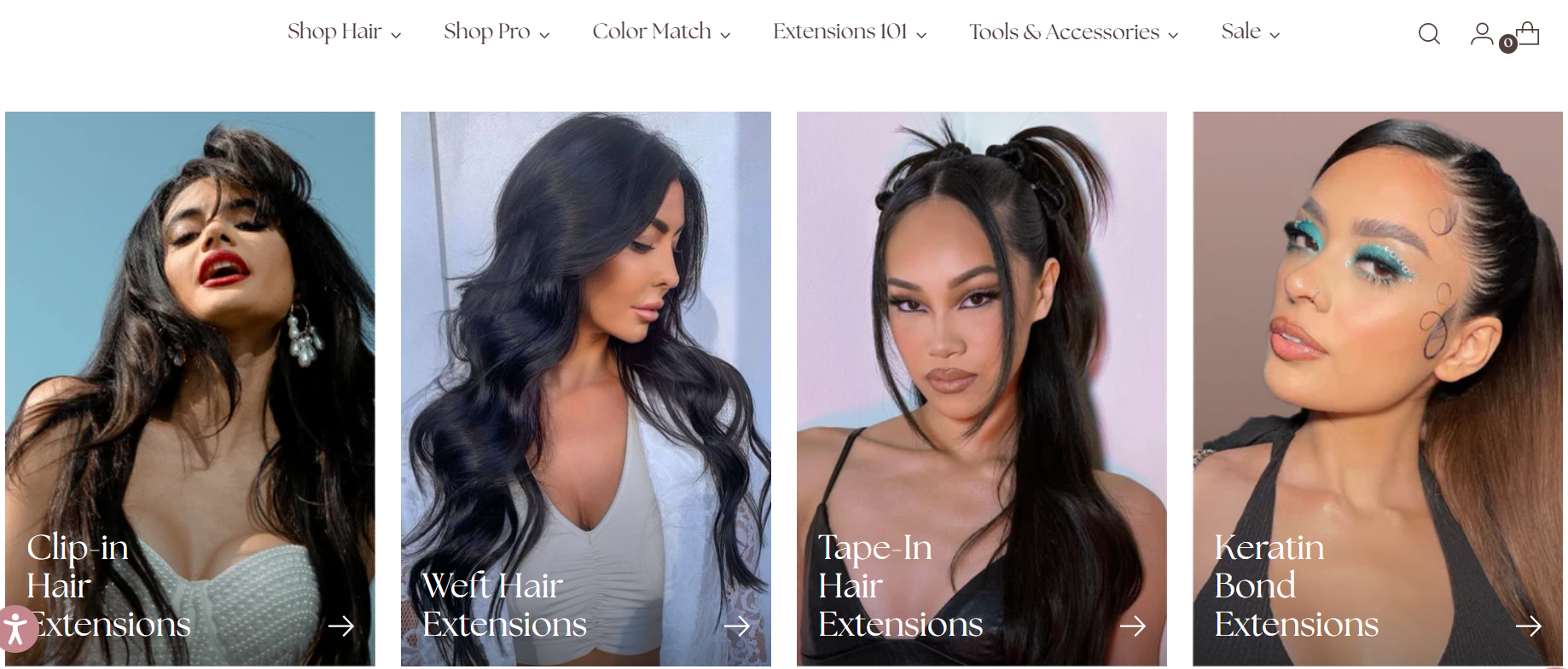 Glam Seamless Clip-In Extensions