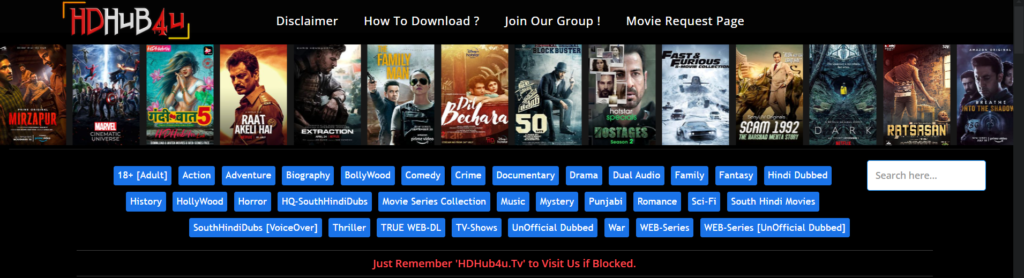 10 Top Alternative Sites to Hdmoviehub4u for Movie Downloads