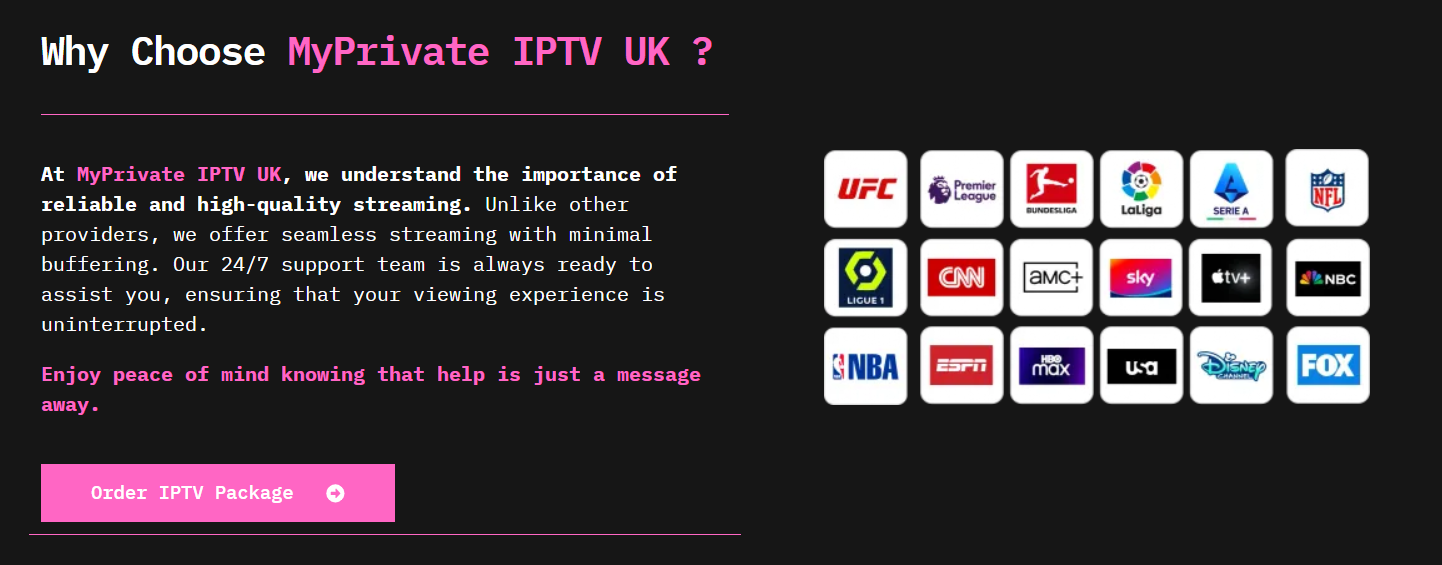 IPTV UK Channels