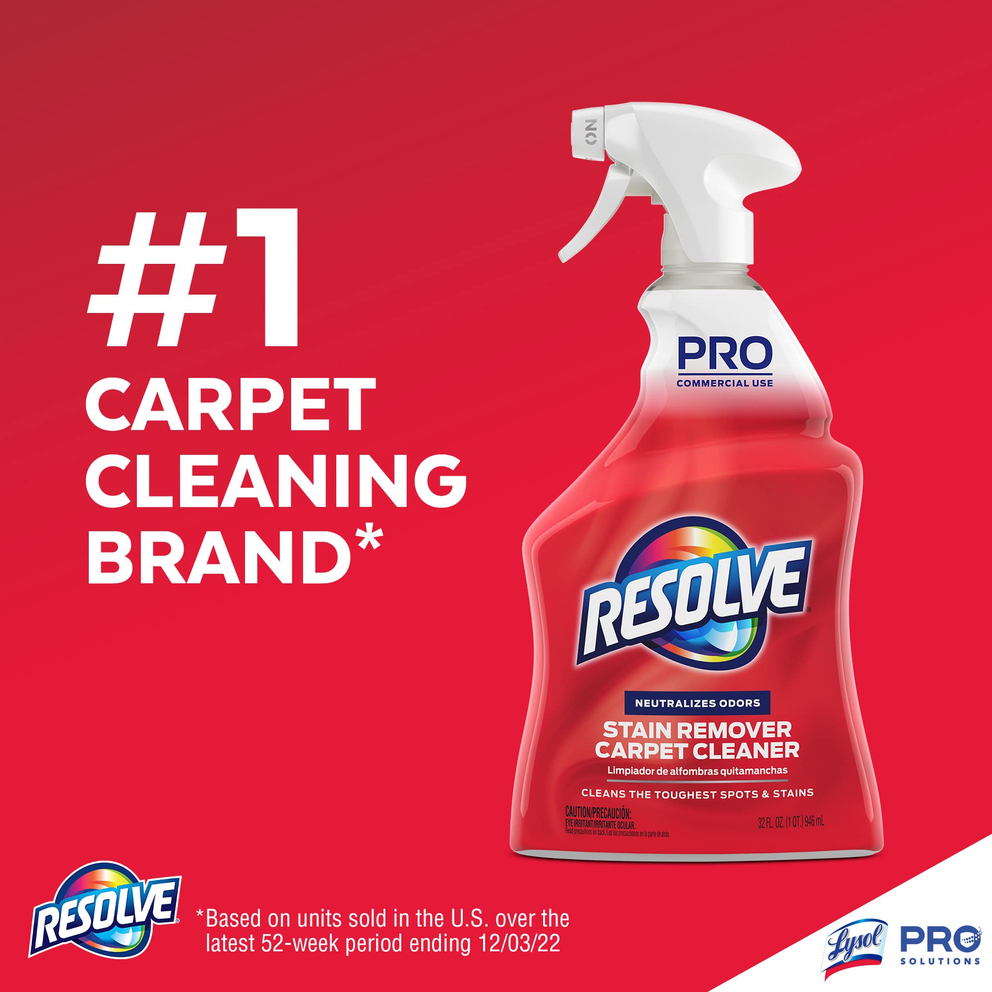 Resolve Professional Strength Spot and Stain Carpet Cleaner