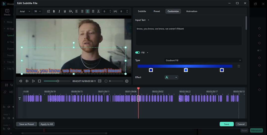 lyrics video maker