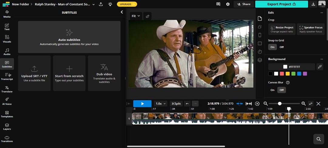 lyrics video maker