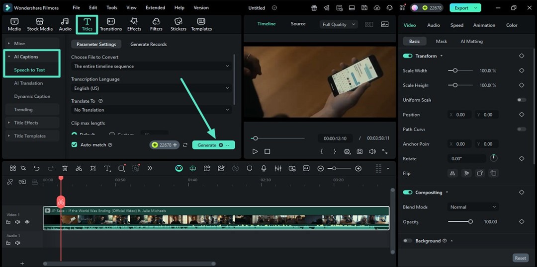 lyrics video maker
